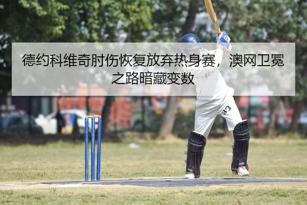 德约科维奇肘伤恢复放弃热身赛，澳网卫冕之路暗藏变数